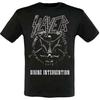Slayer Unisex Adult Intervention 2014 Dates Back Print T-Shirt