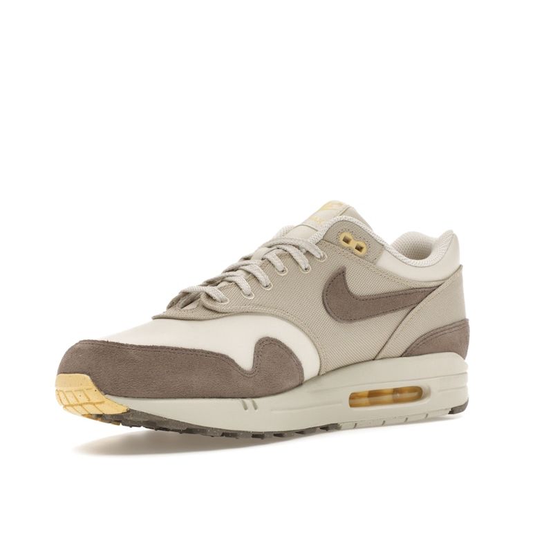 Nike Air Max 1 Premium Light Bone Cave Stone унисекс кроссовки кремовые IB6390-001