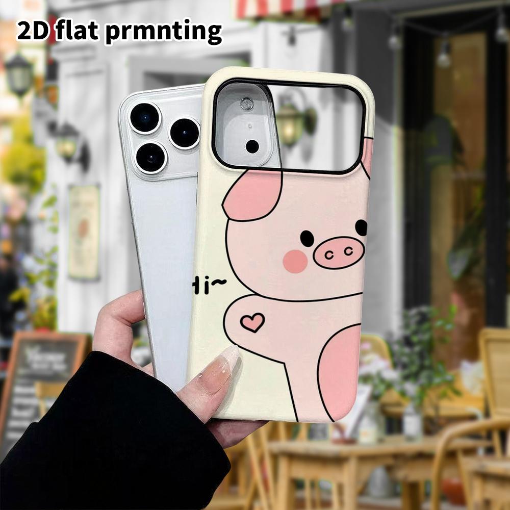 Чехол для телефона: 2D плоский защитный чехол для Samsung Galaxy A34 A35 M05 M06 S20 S22 S21 FE Plus 5G, приветствующая маленькая свинка, идеальный для Рождества и Хэллоуина holiday