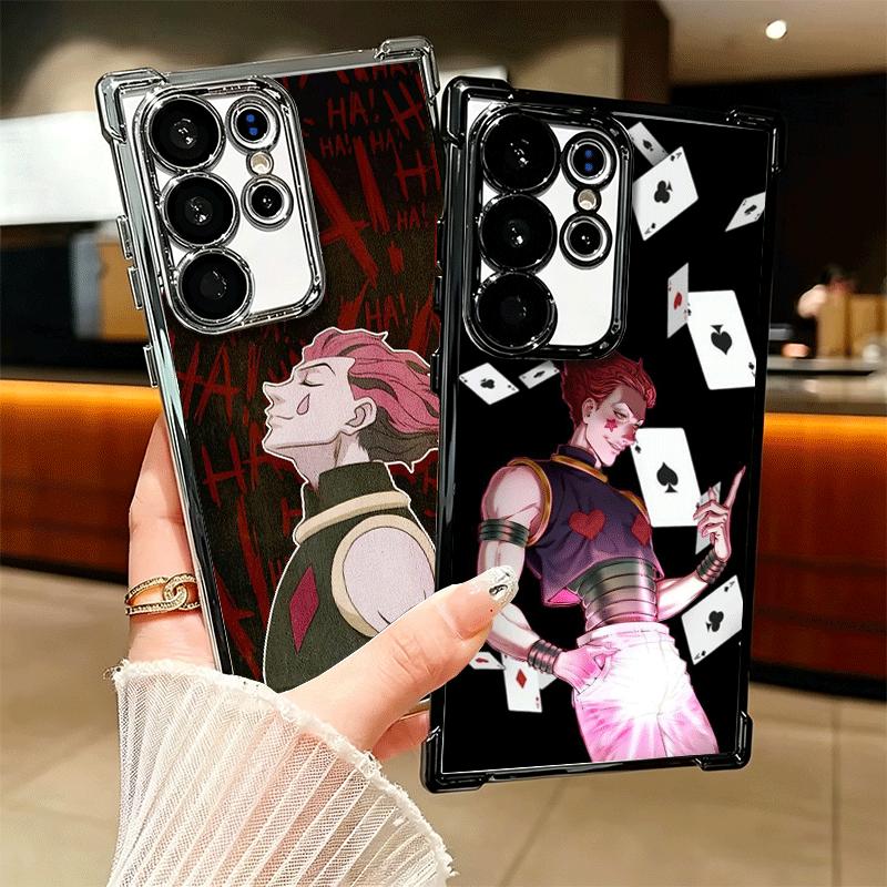 Чехол для телефона Hunter X-Hunters Hisoka Мягкий для Samsung Galaxy S26 Ultra S25 Edge S24 FE S23 Plus S22 S21 + S20 Покрытие Защита от падения Fu