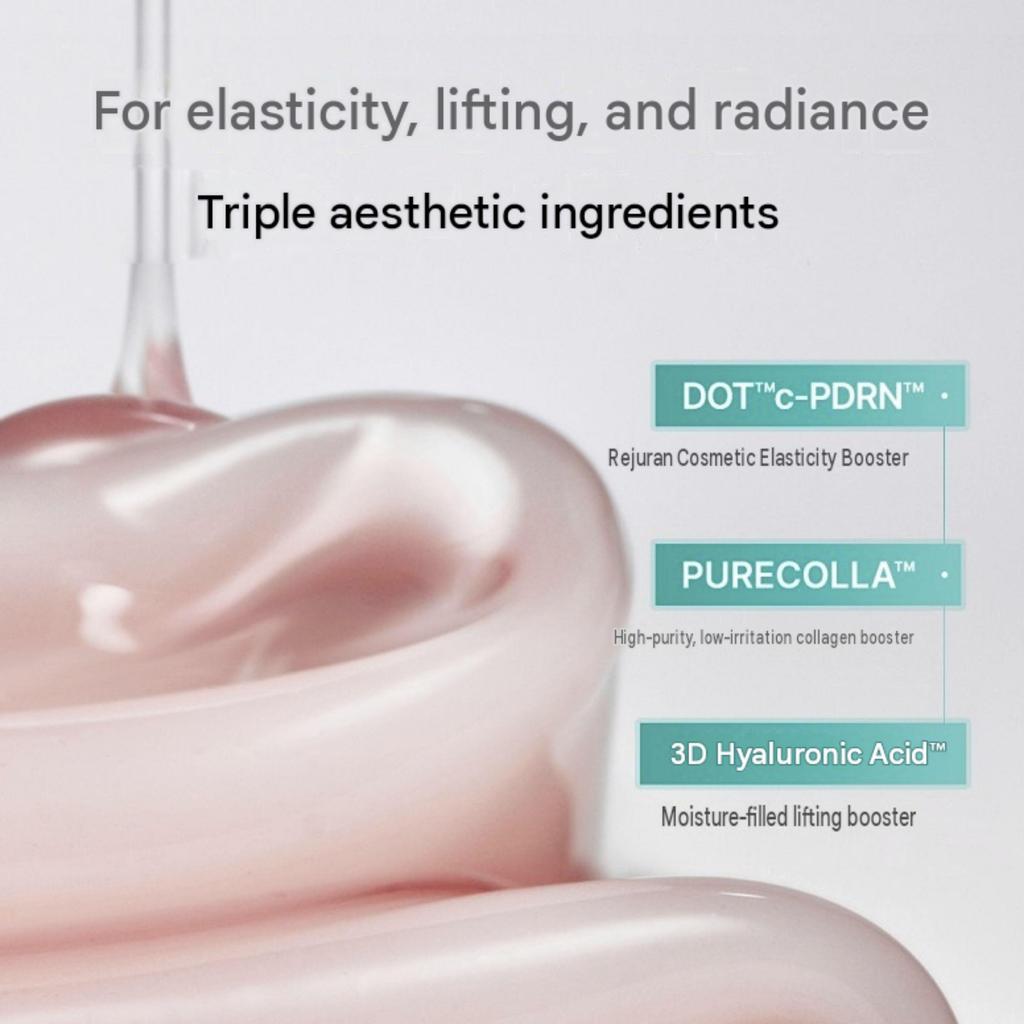 REJURAN c-PDRN Booster Shot Gel Mask Intensive Repair & Glow 35g × 5 Sheets – Firming, Hydrating & Radiance Hydrogel Facial Mask – 1 Box
