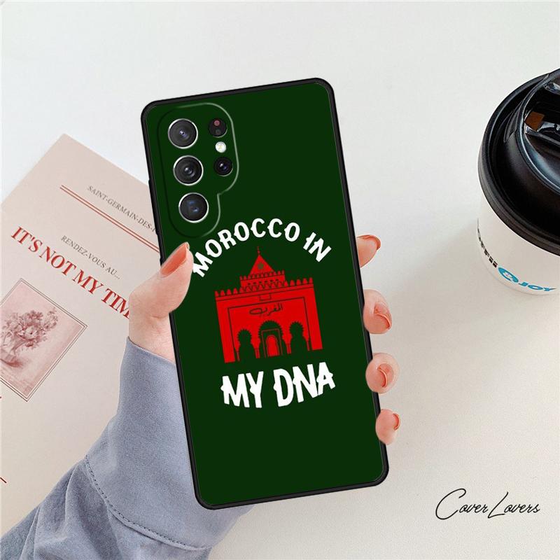 Флаг Марокко Марокканский Уникальный чехол для телефона Для Samsung Galaxy S24 S25 S23 S22 Ultra Note 10 20 Plus S20 S21 FE Чехол