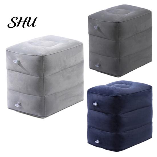 Portable Leg Rest Inflatable Airplane Foot Height Adjustable Wear Resistant Super Travel Pad Soft Widely Used Folding Chair Extender Support
