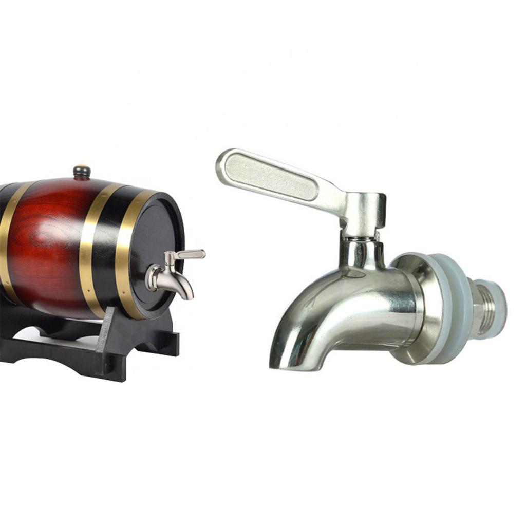 16 мм дозатор для напитков, вина, бочки, кран для воды, нержавеющая сталь, кофе, сока, сменный кран, кухонный инструмент