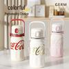 Термобутылка GEME Coca-Cola из нержавеющей стали с соломинкой