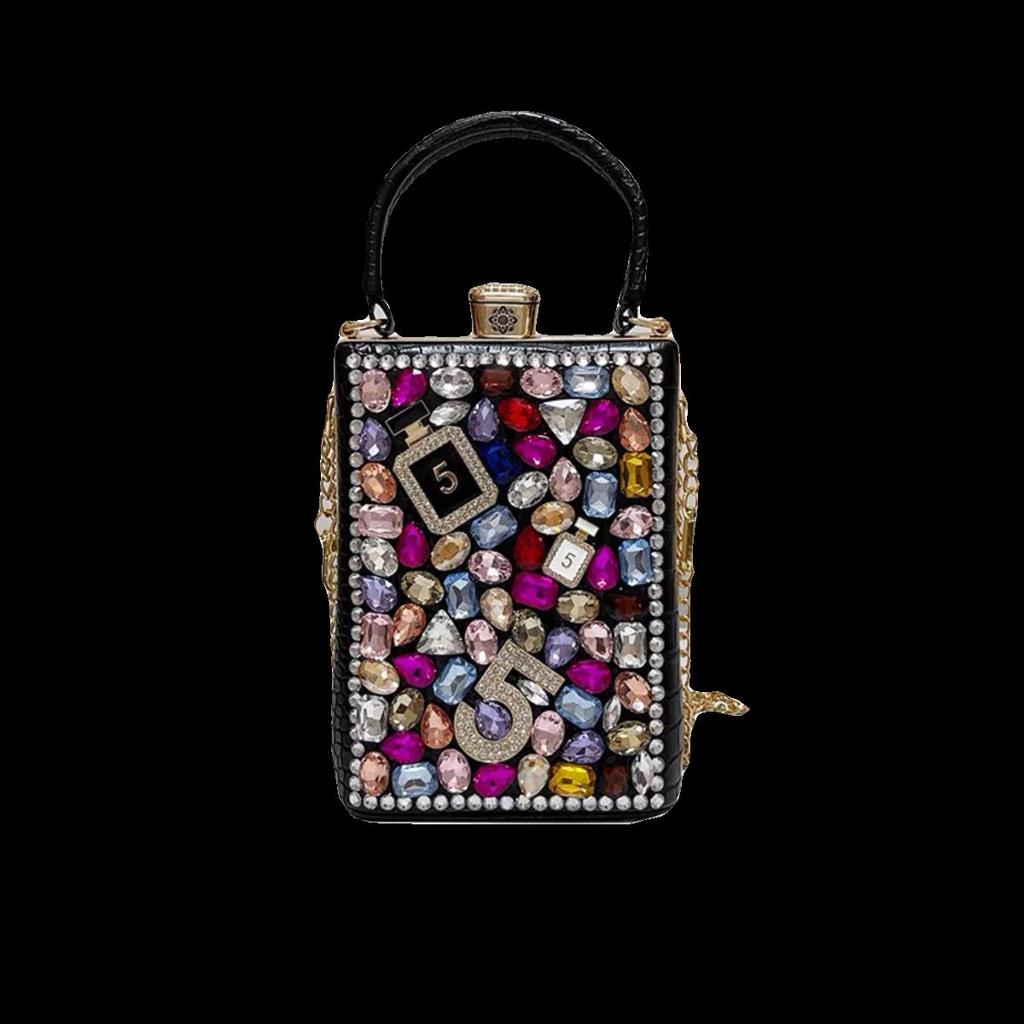 2024 Новая ретро-сумка Water Diamond на одно плечо Cross Small Square для женщин