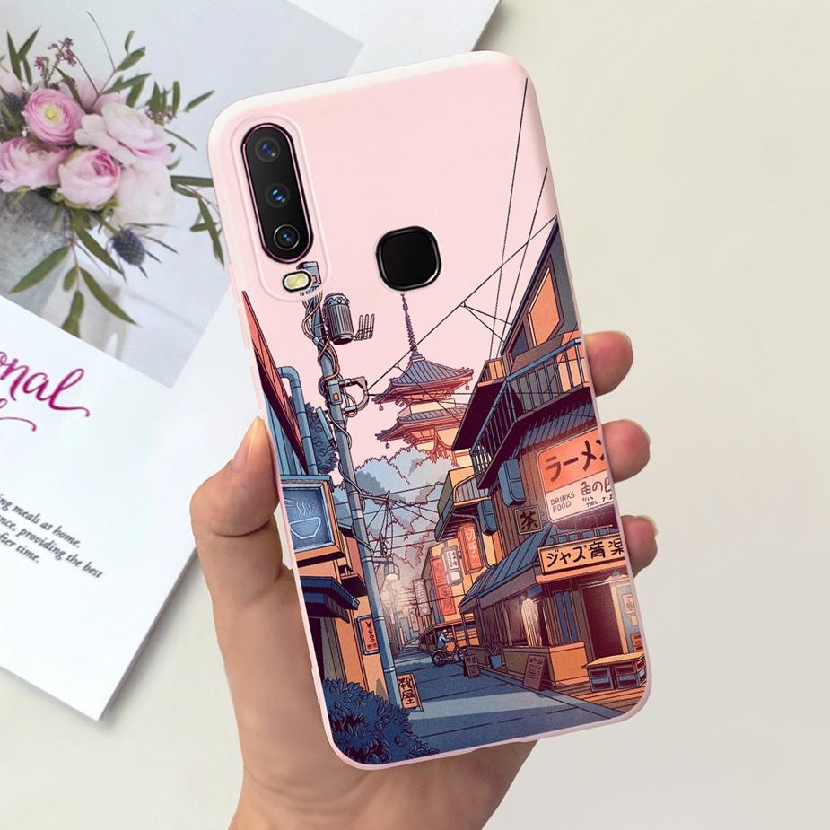 Чехол для Vivo Y12 Чехол для Vivo Y15 Y17 1902 1904 Милый Модный Мультяшный Чехол Мягкий Силиконовый Чехол для Телефона Для Vivo Y15 Y 12 17 VivoY12 Чехлы