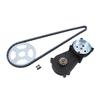 Motorcycle T8F 54T 35mm Rear Chain Sprocket T8F 126 Link Chains & 14T Transmission Gear Box For 47cc 49cc Pocket Bike Mini Moto