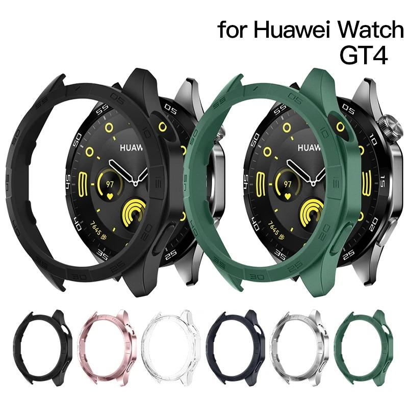 Чехол для Huawei Watch GT 4 46 мм Защитный чехол Жесткий бампер из поликарбоната для мужских женских аксессуаров GT4 (без защитного стекла)