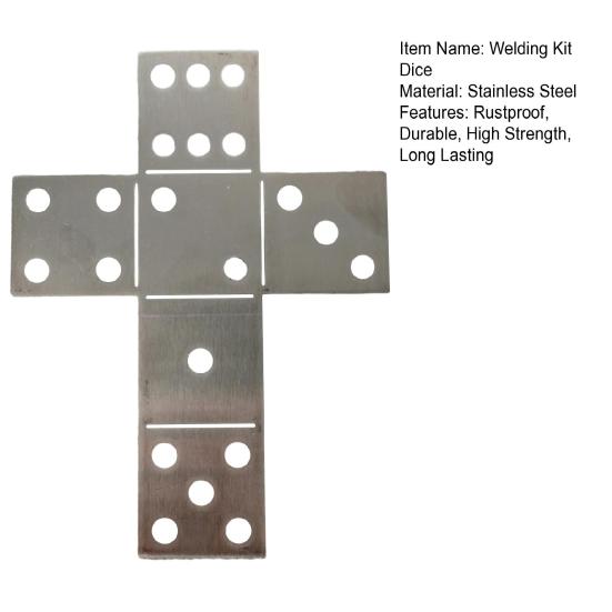 Сварочный комплект, кубики, сварочная пластина 16 калибра, DIY Cube, высокопрочный, нержавеющий, легко подключаемый инструмент для практики сварщика для начинающих