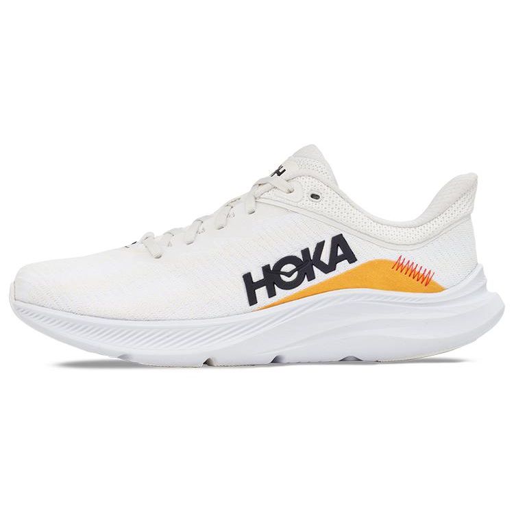 HOKA Solimar Blanc De Blanc Оранжевые мужские кроссовки белые 1123074-BDBW