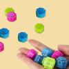 Traditional Game Gonggi Stone Pebbles Set Colourful Fun Finger Exercise Toy