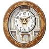 Seiko Clock Table Clock Natural Color Wood X X Cm Radio Analog Karakuri Triple Selection Melody RE580B Clock/Wall 46.3 42.5 10.6