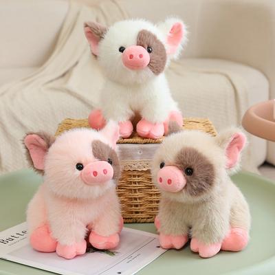 Милая милая маленькая ароматная кукла-поросенок, плюшевая игрушка, кукла-поросенок, детская успокаивающая тряпичная кукла для сна, подарок на день рождения
