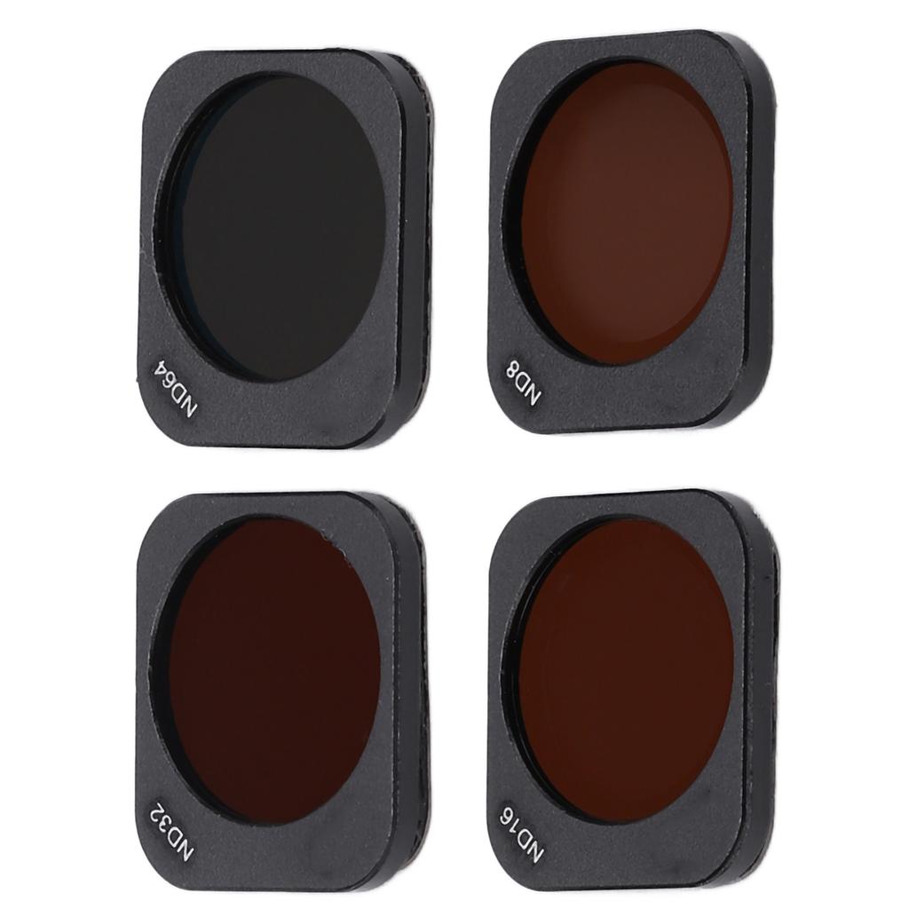 Junestar 4 In 1 Lens Filter Combo Kit ND8 ND16 ND32 ND64 Filter for Hubsan Zino Mini Pro