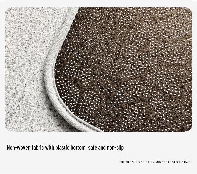 Роскошный нескользящий коврик для входной двери: Настраиваемый петлевой ворсовый ковер для крыльца дома.