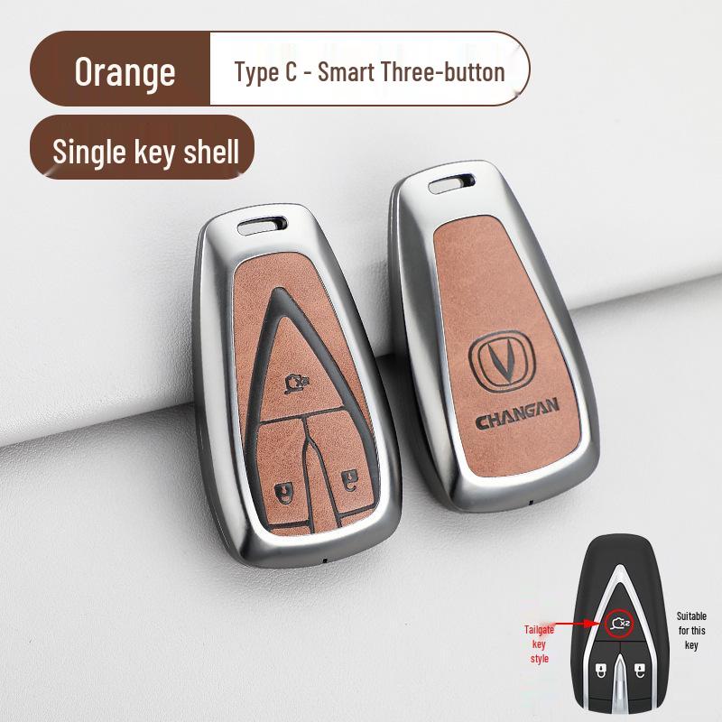 Changan Nuomi Corn Key Case: Lumin Square Candy Car Key Shell for Men & Women
