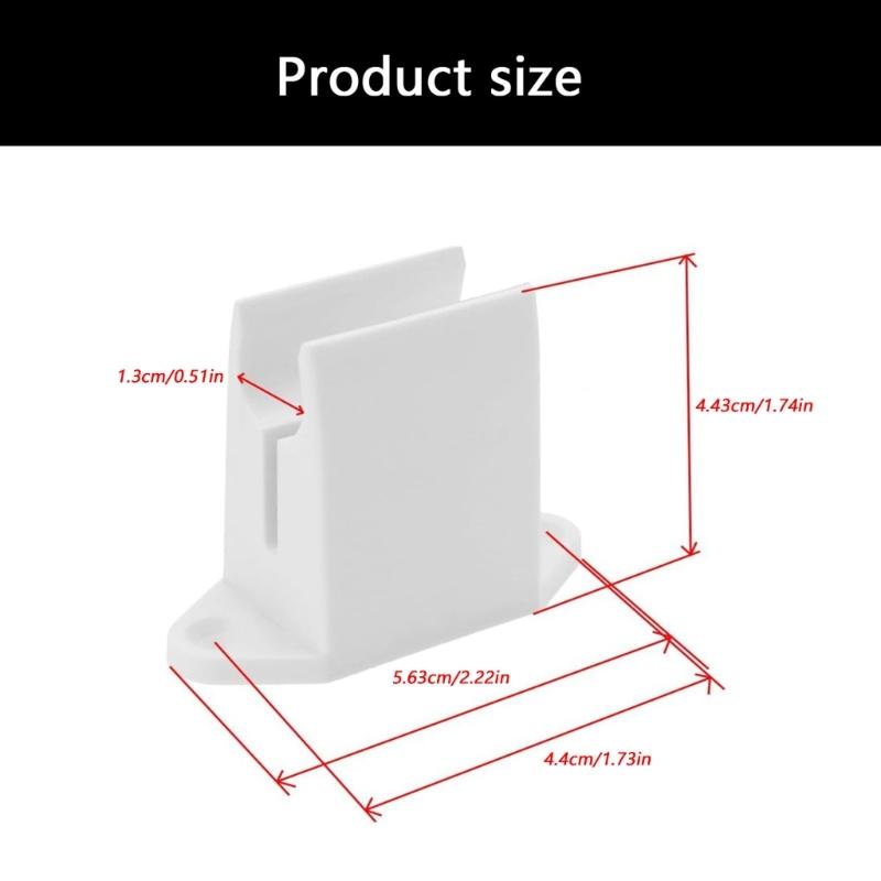 Wall Crank Clip Holders for 13mm Crank Rod Wall Mounted Crank Hook Brackets for Awning Roller Blind,Roller Shutter