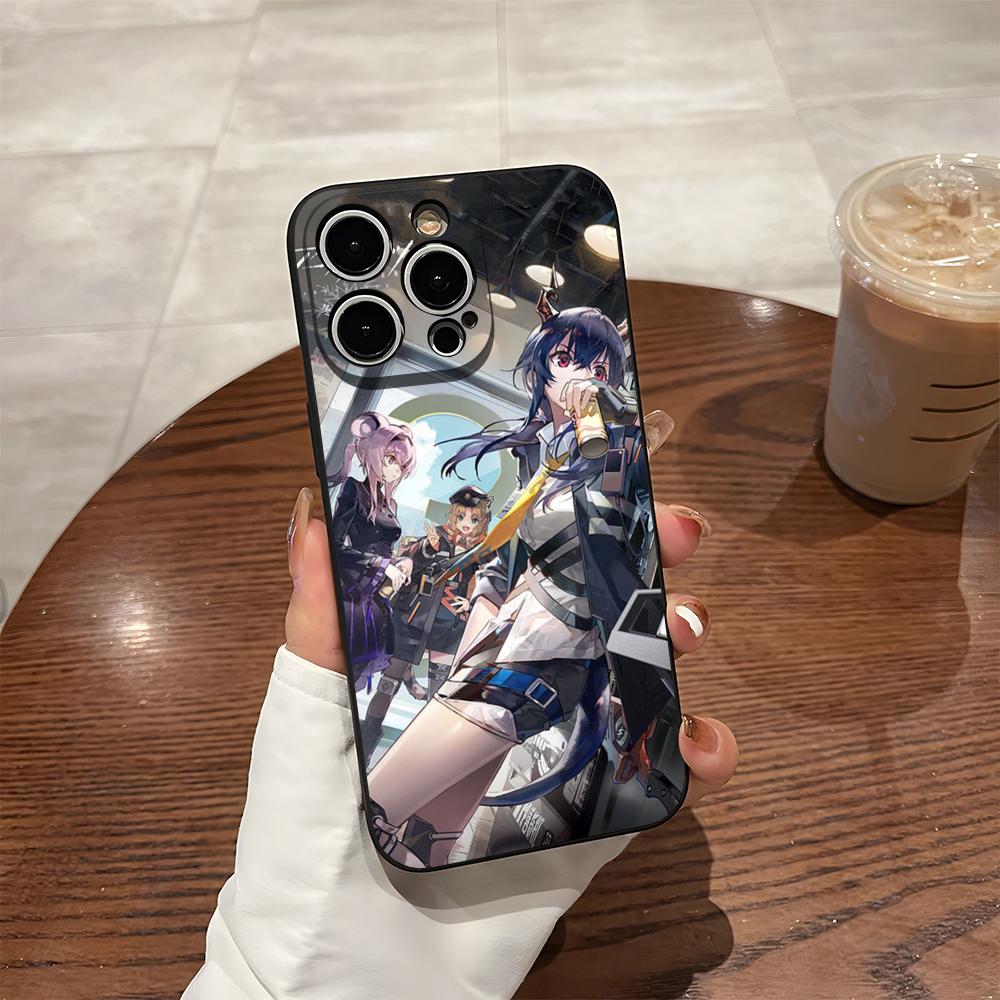 Чехол для телефона 17 Pro Max Iphone 14 Pro Max 12 16 15 13 Pro 11 Xr X Xs 8 7 Plus Задняя крышка Arknights Горячая распродажа