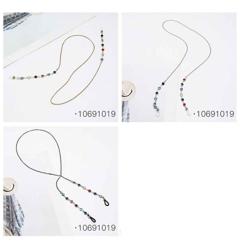 Цепочка для очков женская подвесная цепочка для глаз модная ретро-ювелирная цепочка для очков противоскользящие шнурки аксессуары подвесная цепочка аксессуары