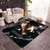 Bold Unique Style Customizable Name Carpet Design for Entryway Kitchen Foyer Decorate room Anti-slip Rug Anime Office Decor Best for Christmas