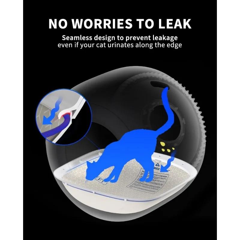 PETKIT Pad Ultra Эксклюзивно для Purobot Ultra Камера Кошачий Туалет, Водонепроницаемый Герметичный Цилиндр Антипригарный/Устойчивый к Царапинам
