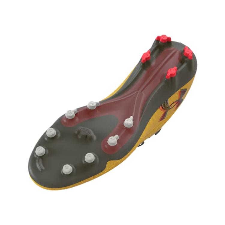 Under Armour Футбольные бутсы MAGNETICO ELITE 4 FG для твердого грунта Мужские Желто-серые 3027700-700