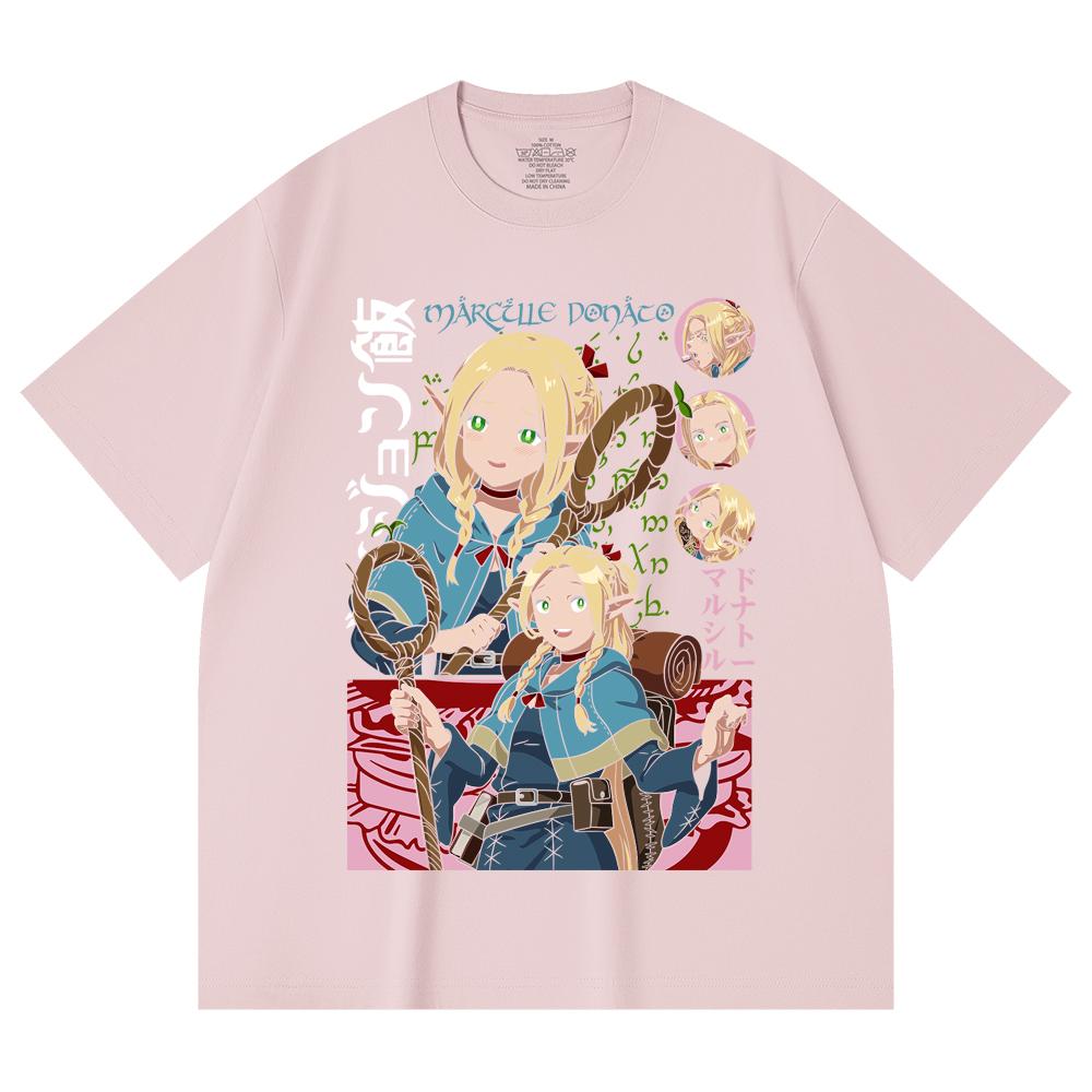 230 Gsm 100% Cotton Delicious in Dungeon V3 Marcille Print Unisex Heavy Cotton T Shirt