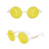 Classic Sunglasses Steampunk Style Round Frame Retro Classic Colored Lens universal Sun Eyewear Gothic Punk Glasses Unisex2