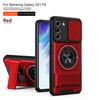 Для Samsung S21 FE Чехол Galaxy S21FE Чехол S21 FE Чехол для телефона Magsafe Магнитный Складной Держатель Военная Броня Защитная крышка для камеры