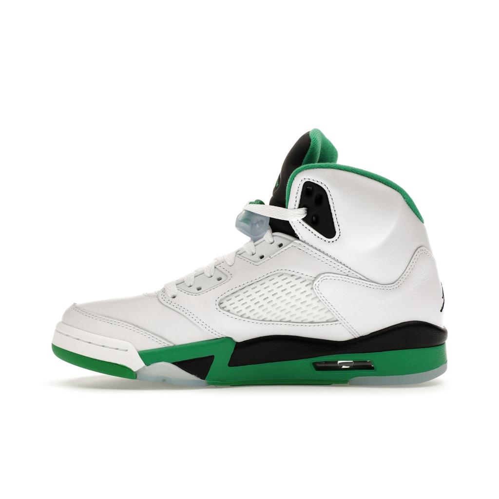 Air Jordan 5 Retro Lucky Green Женские кроссовки Белый Черный Ледяной Синий DD9336-103