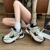 40 Модные маленькие белые туфли Женские 2024 Новые весенне-осенние повседневные туфли Девушки на толстой подошве Низкие кеды Женские