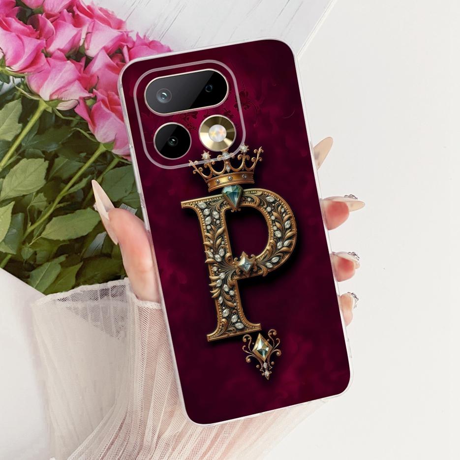 For Realme 16 Pro Case RMX5121 RMX5120 New Crown Letters Cover Soft Silicone Case For Realme 16 Pro Plus Realme16 Pro+ 5G Fundas