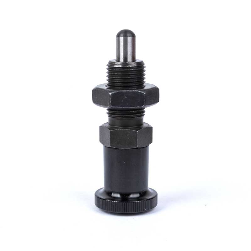 Return & Rest Type Index Bolts Indexing Plunger ,Fine Thread ,Aluminum Knob,Stainless Steel & Carbon steel Knop Plunger