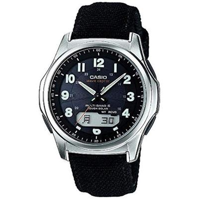 Мужские радиоуправляемые часы Casio Wave Ceptor Solar Black WVA-M630B-1AJF,