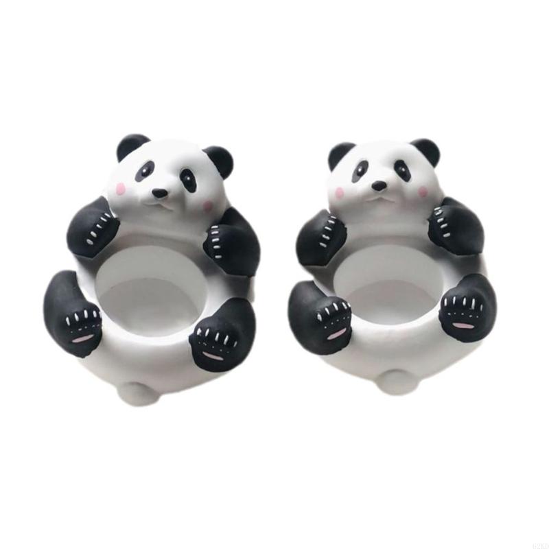 Подсвечник 62KD Panda с тонкой ручной работой для акцента в комнате