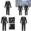 Wednesday Season 2 Cosplay Costume With Polyester Fabric For Halloween Stage Performance