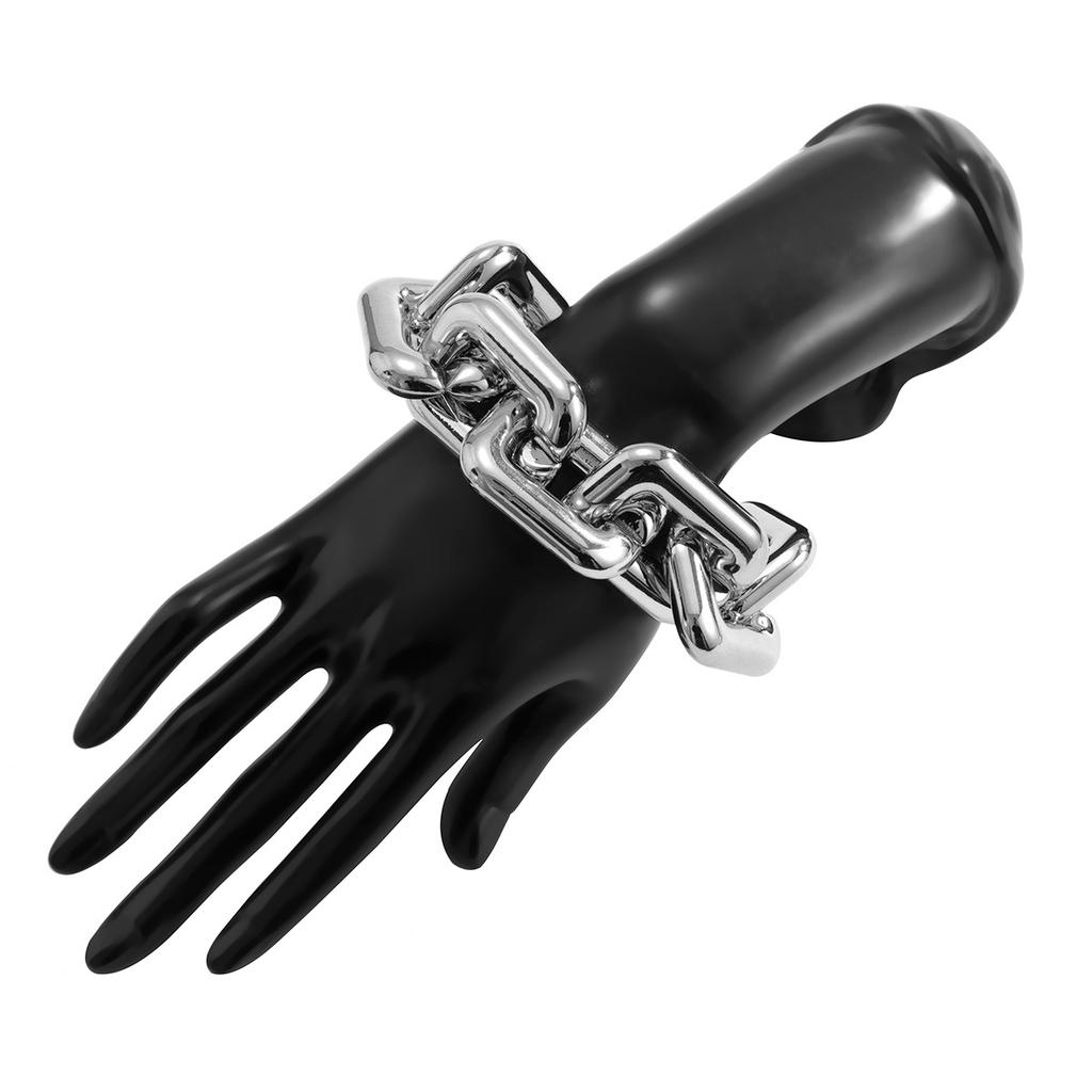 SHIXIN CCB Material Large Chunky Chain Bracelet for Women Hip Hop Big Thick Link Hand Chains Jewelry Trendy Egirl Bracelets 2026