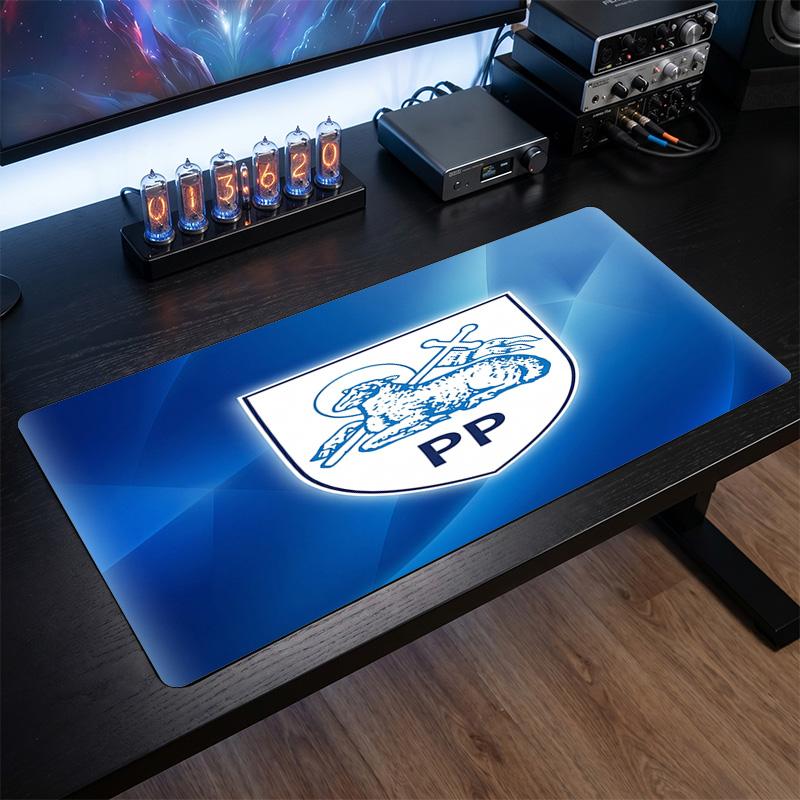 Preston North End Football Print Large Mouse Pad, Anti-Slip Extended Gaming Desk Mat for Office Home