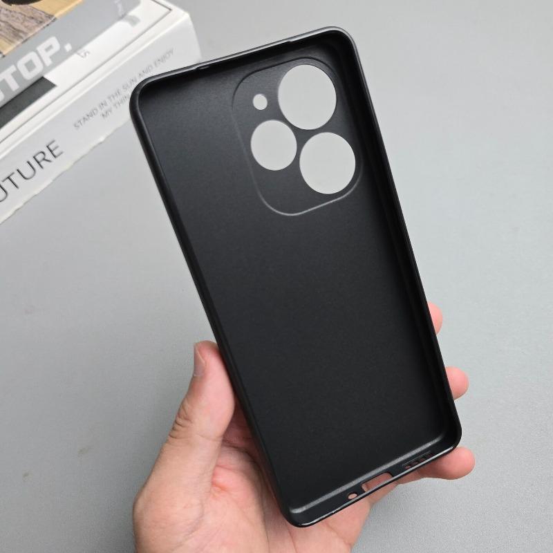 Чехол для Realme Neo 7 Turbo Модный Мягкий Силиконовый ТПУ Матовый Прозрачный Задний Чехол Простой Пылезащитный Ударопрочный Бампер