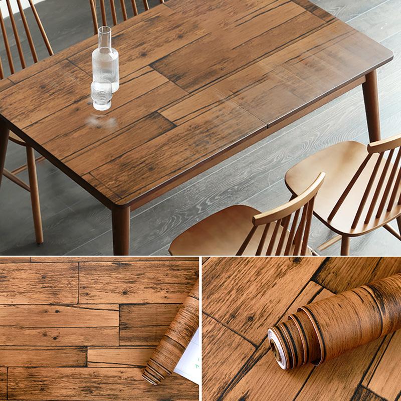 33 Choices Wood Grain Home Decor Films PVC Wood Pattern Waterproof Stickers Self-adhesive Doors Cabinet Modern Furnitures Wall Decoration