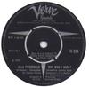 7inch Record ELLA FITZGERALD - Why Was I Born?  VS524 Verve Records 1964 UK Jazz Used