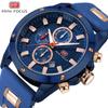 Schlux MINI FOCUS 0089G Luxury Chronograph Men's Fashion Watch 30M Waterproof Watch,Korean Popular Watches