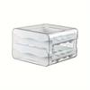 1PC Household Refrigerator Drawer Style Egg Box Food Grade Preservation Box Plastic Kitchen Egg Double-Layer Storage Box Tea Pet