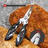 Fishing Pliers Multi-Function Hook Remover Split Ring Fishing Gears Accessories, Stainless Steel Line Cutter