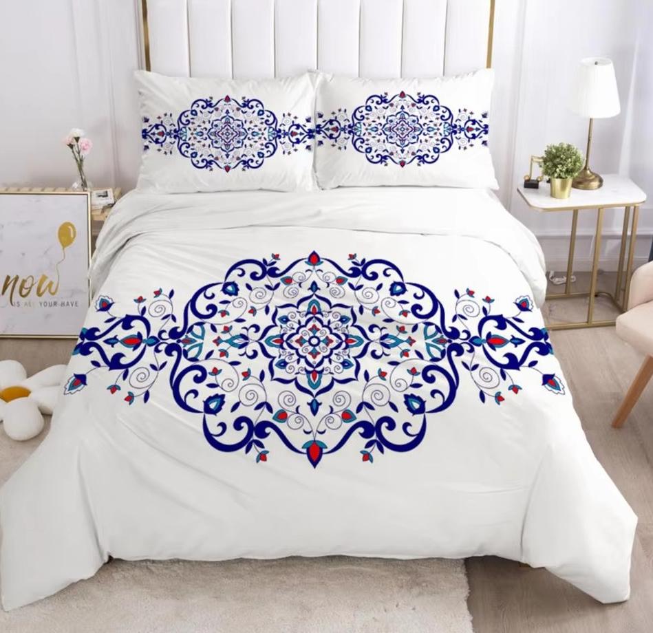 Comforter 3D Hd Quality Printed Queen King Size Home Decor Bedding Set For Women Coworker Gift 3 Piece Set With 2 S