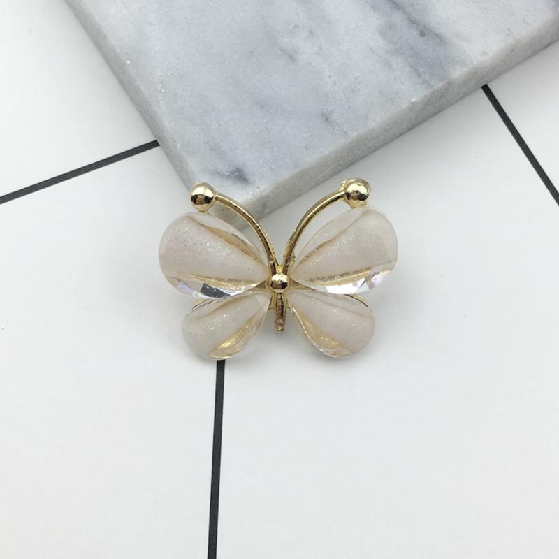 10Pcs/Set Resin Craft Butterfly Flat Bottom Scrapbook Phone Wedding Decor