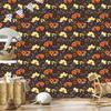 Ladybugs Wallpaper Burgundy and Burgundy for Living Room and Bedroom 50x1000