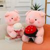 Новый букет на День святого Валентина Кукла-поросенок Детская милая маленькая розовая свинка Подушка Детский подарок Домашняя автомобильная кукла