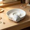 Yousheng 3D-печатный поднос-ракушка для украшений, блюдо для организации колец, сережек, ожерелий, тарелка-держатель для мелочей, ключей для